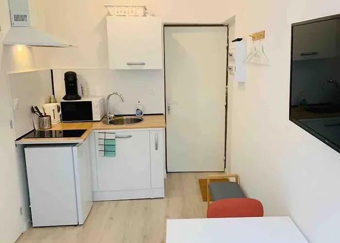 A 6 Min A Pied Du Centre Apartament *